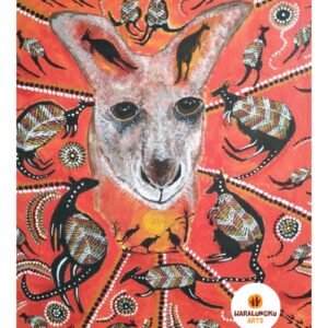 Greeting Card Kangaroo