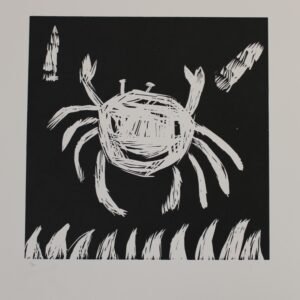 Crab in Black & White