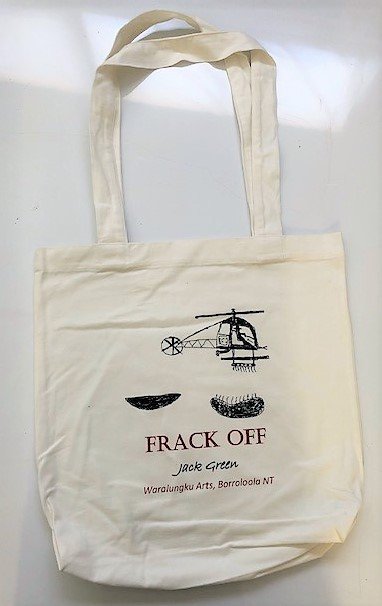 Frack Off (tote bag) - Jack Green